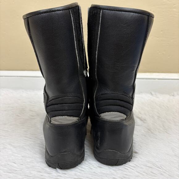 Bilt Hipora Black Leather Motorcycle Boots Men’s Size 11 main image 7